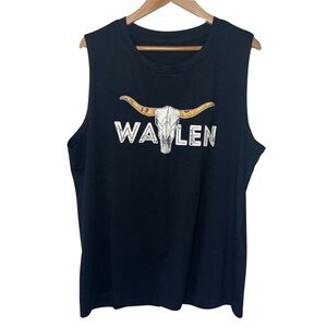 Morgan Wallen County Music Women’s Black Muscle Tee Shirt Size XL